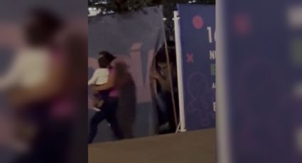 Captan a personas entrando sin pagar a Luztopía en Monterrey