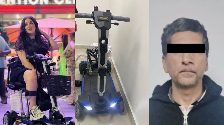 Detienen a presunto ladrón del 'scooter viajero' de Mary Ángel García