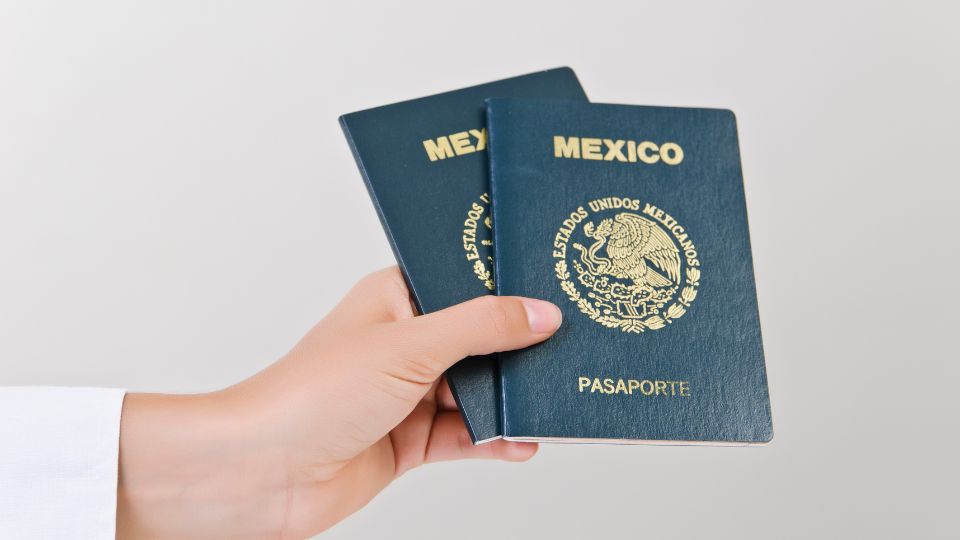 Pasaporte mexicano.