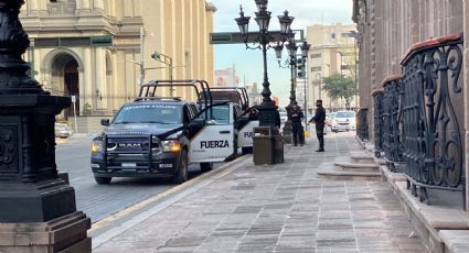 Amanece Palacio de Gobierno 'blindado' por Fuerza Civil