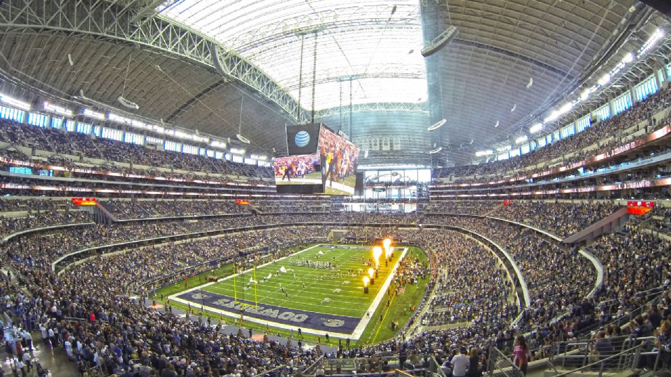 Estadio AT&T, casa de los Vaqueros de Dallas de la NFL.