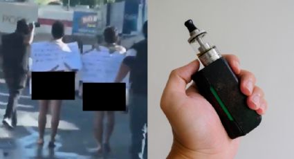 Desnudan y ‘tablean’ a estudiantes por vender vapeadores en Sinaloa