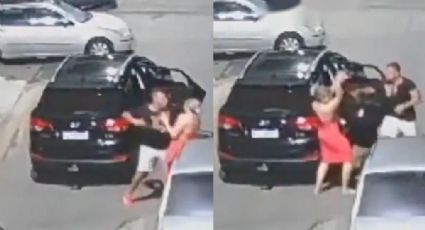 Video: Hombre golpea y mata a balazos a su pareja en Brasil