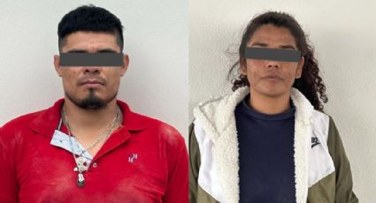 Detienen en García a pareja que viajaba a bordo de una camioneta con reporte de robo