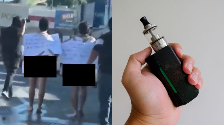 Desnudan y ‘tablean’ a estudiantes por vender vapeadores en Sinaloa
