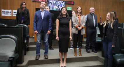 Toman protesta a Cecilia Robledo como diputada del PAN en el Congreso de NL