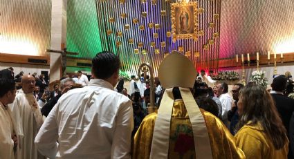 Celebran en Monterrey coronación de la Virgen de Guadalupe