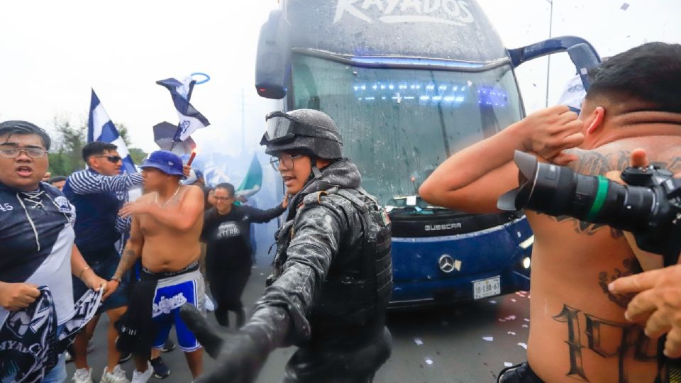 Por incidentes, en su mayoría ocurridos fuera del Estadio BBVA, hubo muchos detenidos este año; aunque sólo ocho fueron por delitos.