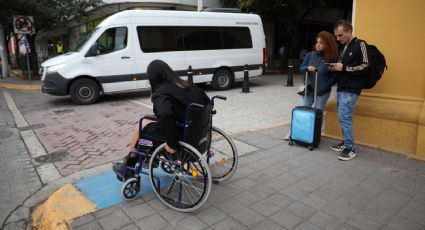 La zona metropolitana es un infierno para gente en silla de ruedas