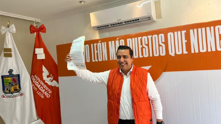 Jesús Nava se registra y buscará la reelección con Movimiento Ciudadano