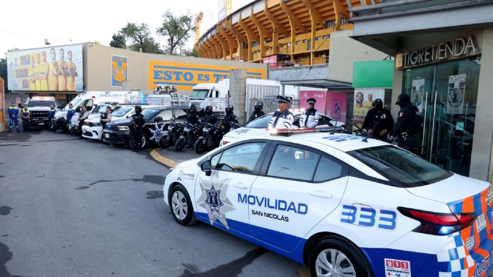 San Nicolás anuncia blindaje previo a juego de semifinal entre Tigres y Pumas