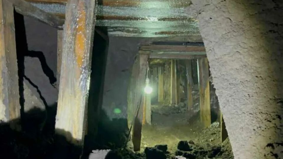 Túnel huachicolero descubierto en Hidalgo