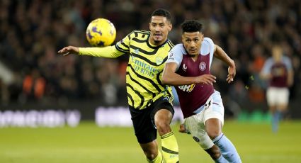 Premier League: Arsenal pierde 1-0 ante Aston Villa y se aleja del título