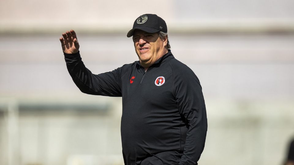 Miguel Herrera en su nueva etapa con Xolos de Tijuana.