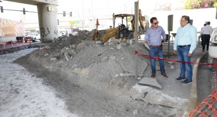 Cerrará Escobedo lateral de carretera a Laredo por reparación vial 