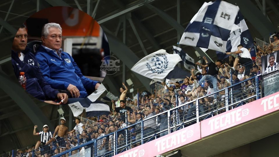 Aficionados de Rayados volvieron a corear el nombre de Victor Manuel Vucetich en el Estadio BBVA