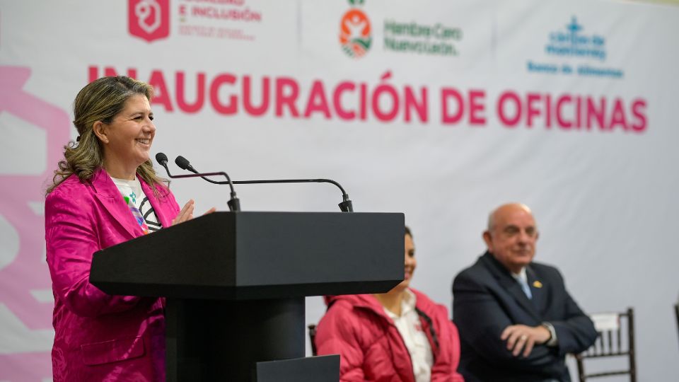 Martha Herrera, titular de la Secretaría de Igualdad e Inclusión, en Nuevo León.