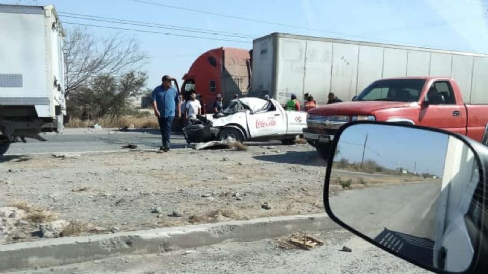 Accidente en la Carretera a Colombia.