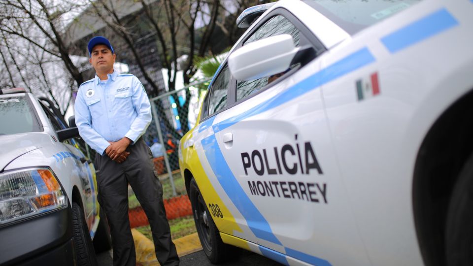 Elementos de la policía de Monterrey participarán en este operativo de seguridad.