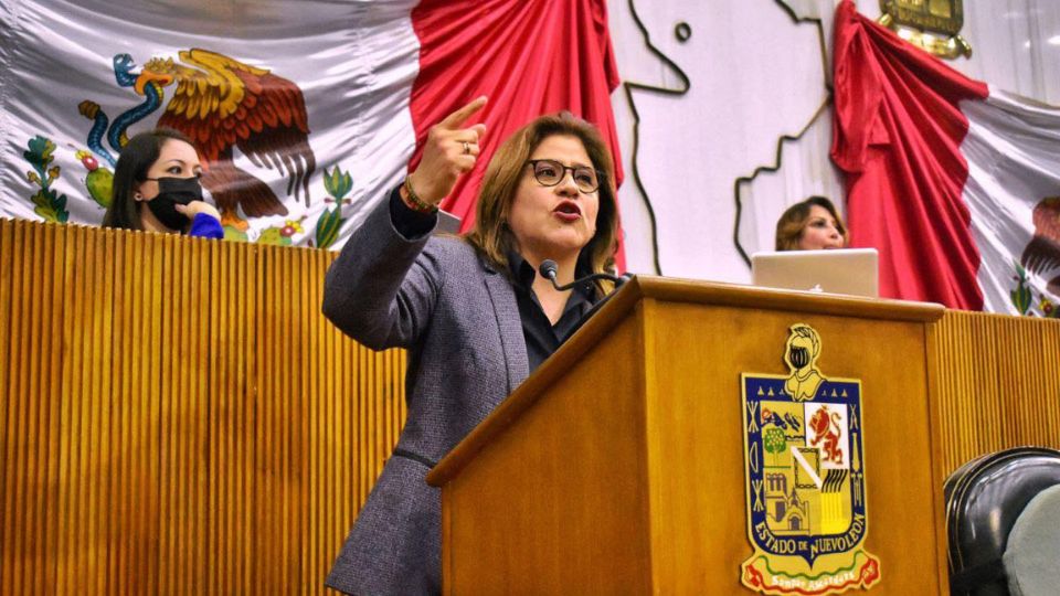 Sandra Pámanes, vicecoordinadora de Movimiento Ciudadano en el Congreso de Nuevo León.