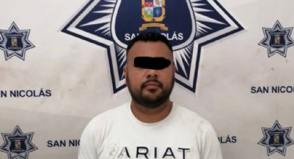 Capturan a ladrón de bancos en San Nicolás