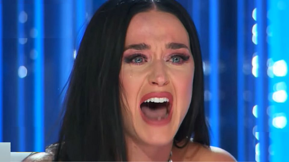 Katy Perry durante la más reciente edición de American Idol.