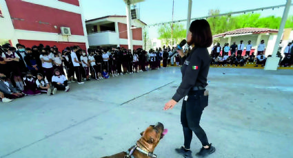 Bienestar Social de Apodaca enseña a estudiantes cuidado de mascotas