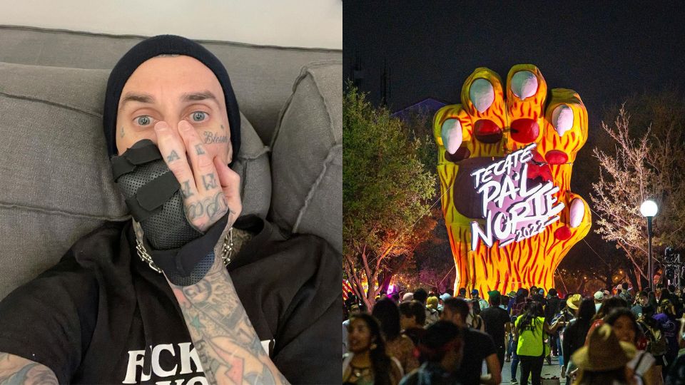 Travis Barker, baterista de Blink-182, se fracturó un dedo | Instagram / Travis Barker.