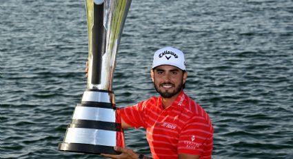 El golfista mexicano Abraham Ancer se corona en Arabia Saudita