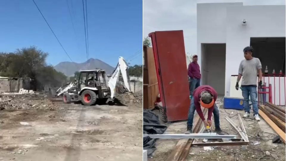 Entrega de viviendas a familias afectadas por incendio. Foto: Municipio de Monterrey.