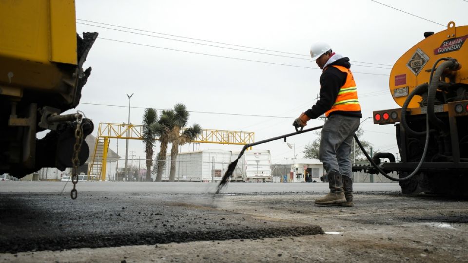 Obras en materia de vialidad | Facebook / Samuel García.