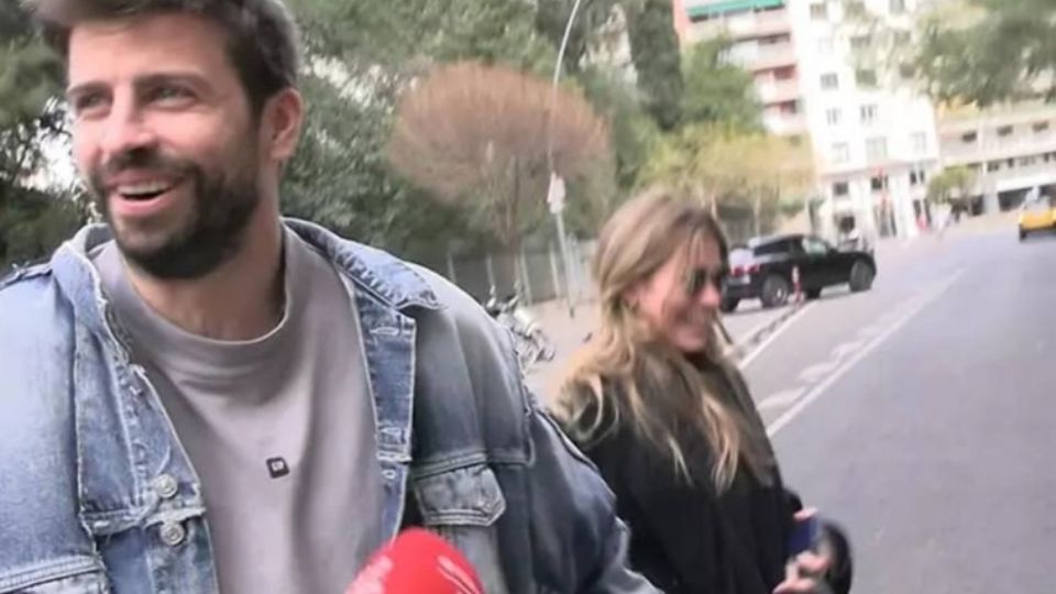 Gerard Piqué y Clara Chía.