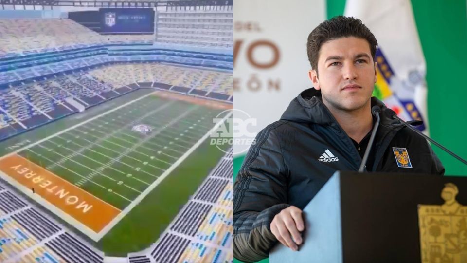 Samuel García reiteró que el nuevo estadio de Tigres tendría cancha retráctil para albergar partidos de futbol y NFL