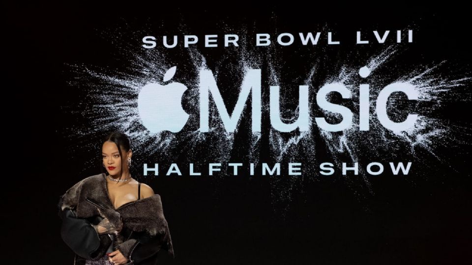 Rihanna será la estrella encargada de amenizar el medio tiempo del Super Bowl LVII