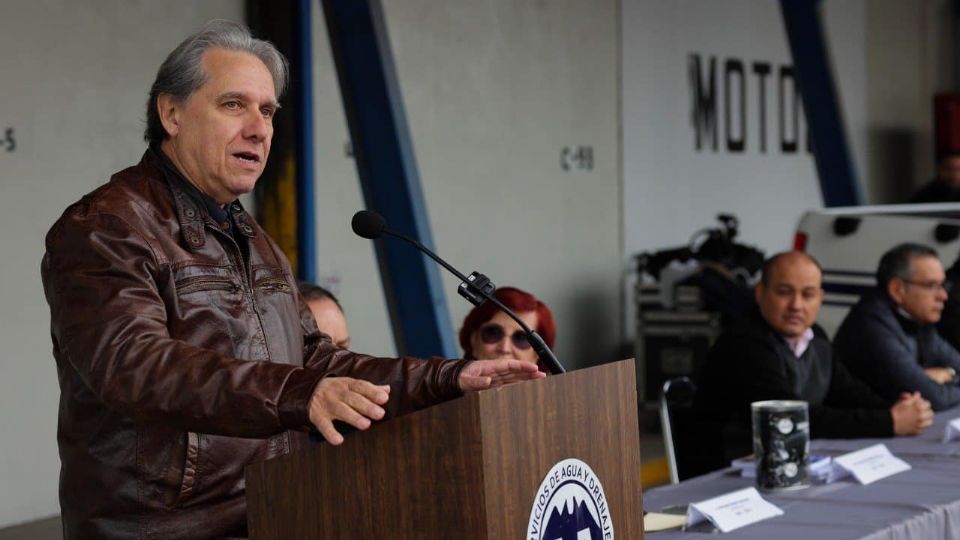 Juan Ignacio Barragán, director de Agua y Drenaje de Monterrey | Facebook / Agua y Drenaje de Monterrey.