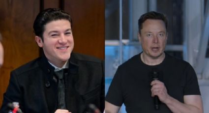 Elon Musk saluda a Samuel al presentar gigaplanta de Tesla en NL