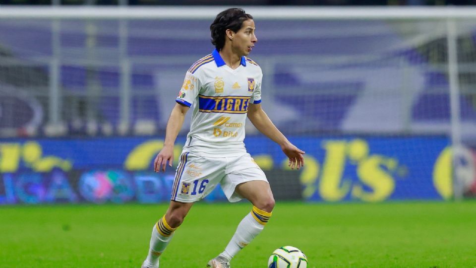 El mexicano Diego Lainez es un cambio habitual en Tigres y este sábado podría enfrentar a su ex equipo, el América, en el Estadio Universitario.