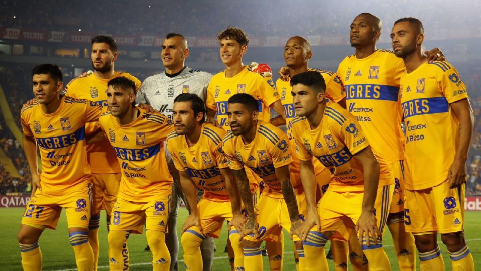 La alineación de Tigres que inició el partido contra Orlando City en la Concachampions