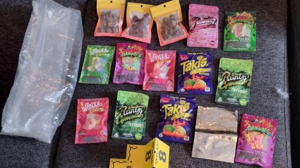 Dulces encontrados en cateo