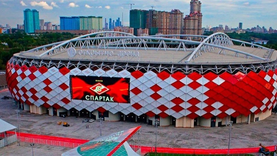 Spartak Stadium, casa de Spartak de Moscú, es uno de los estadios más grandes e importantes de Rusia