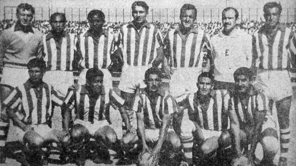 La plantilla de Rayados que jugó el primer Clásico Regio contra Tigres en 1960