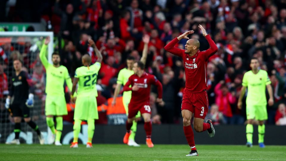 Liverpool venció en Anfield 4-0 a Barcelona, para remontar las Semifinales de la Champions League de 2019 y llegar a la final en la que vencieron a Tottenham