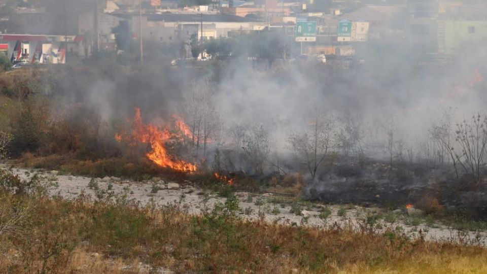 Incendios en municipios de Monterrey