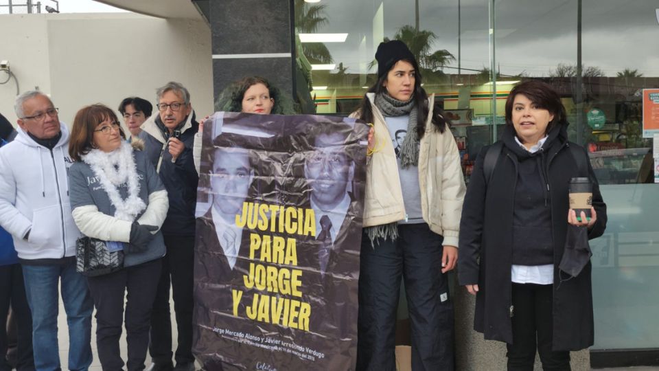 Familiares de Jorge y Javier exigen justicia.