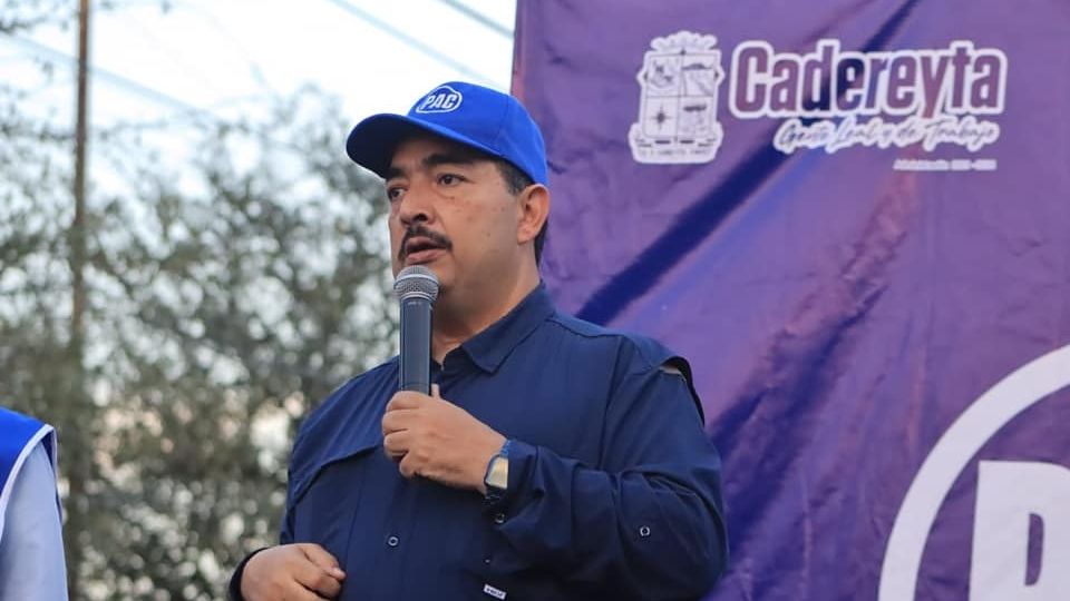 Cosme Leal, alcalde de Cadereyta Jiménez | Facebook / Cosme Leal