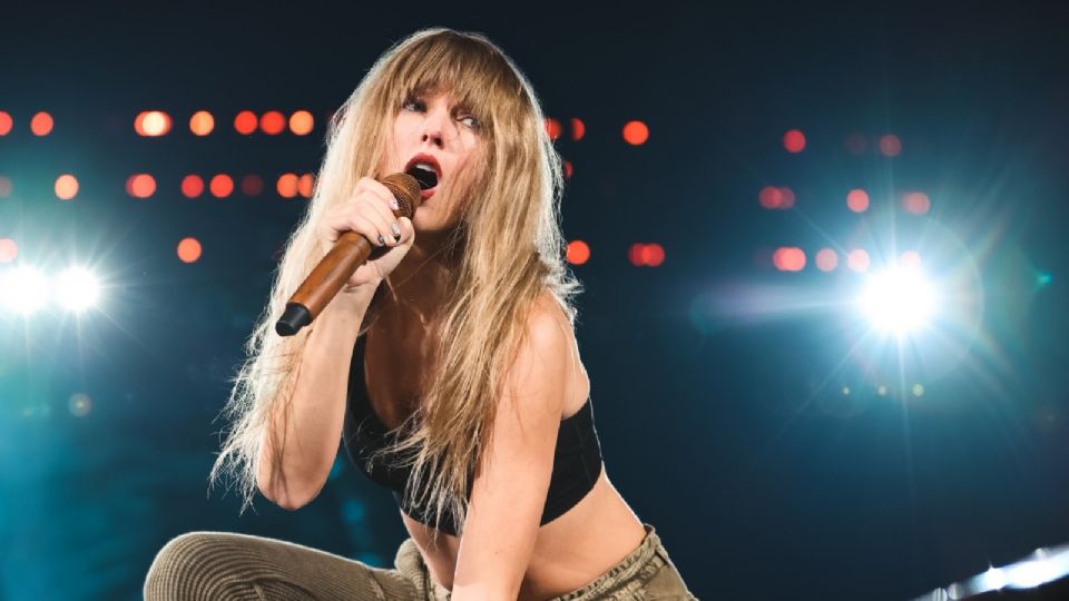 Taylor Swift en los ensayos de 'The Eras Tour'.