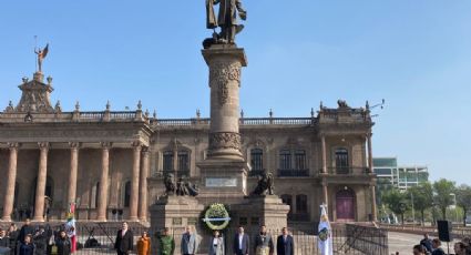 Gobierno de Nuevo León conmemora natalicio de Benito Juárez