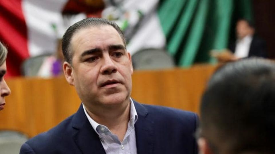 Heriberto Treviño, coordinador de la bancada priista en el Congreso estatal