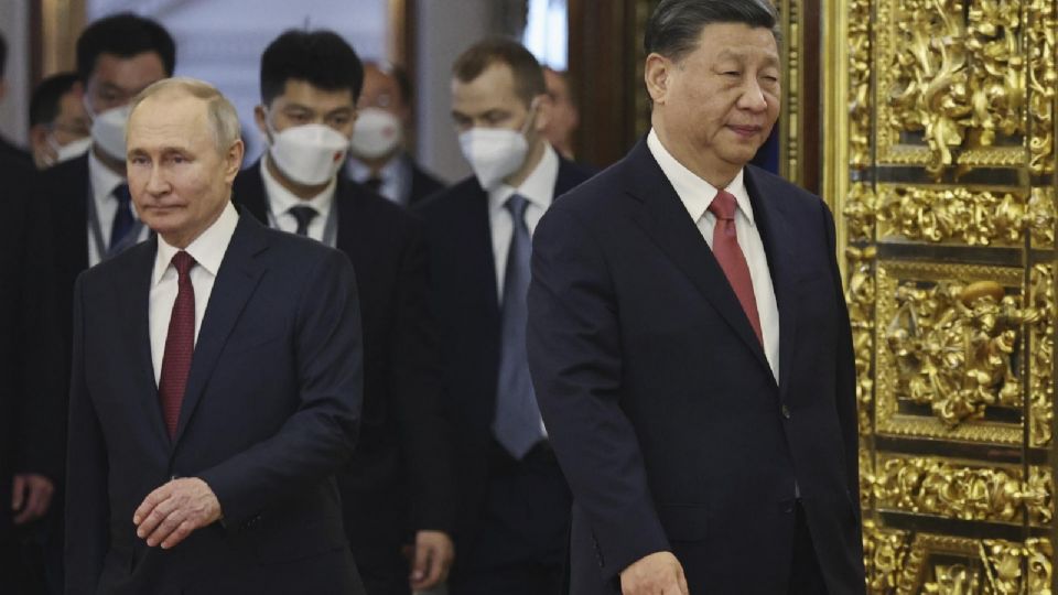 Los presidentes de Rusia, Vladímir Putin, y China, Xi Jinping.