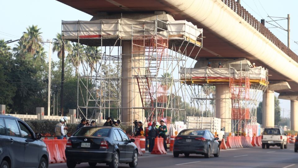 Trabajos de reparación de la Línea 2 del Metro